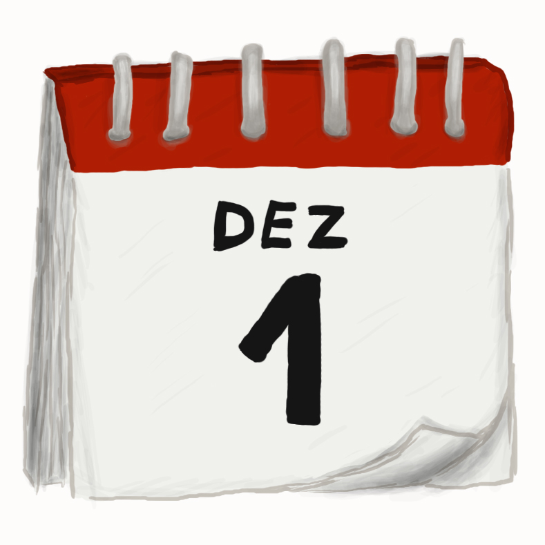 Es war Dezember!